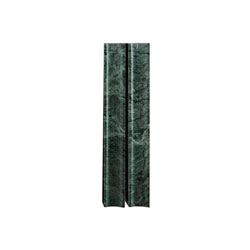 Stone Concave Dark Green Emerald